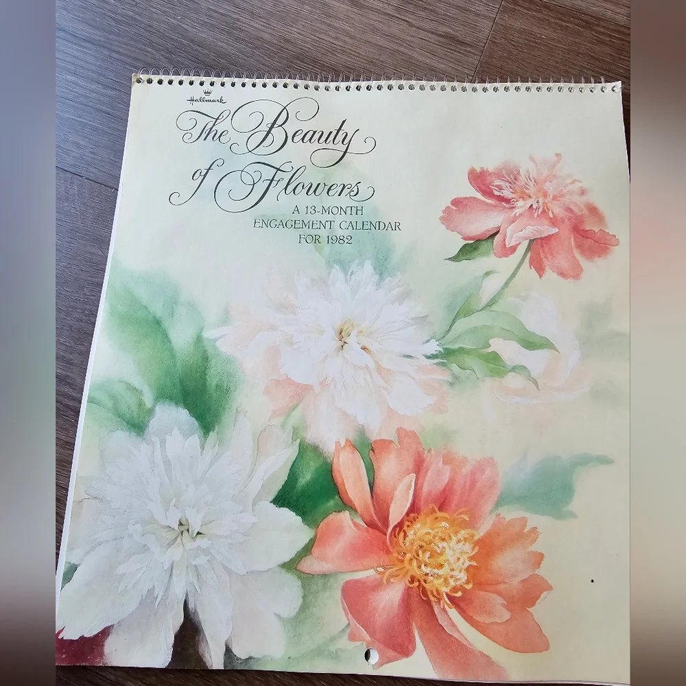 Vintage 1982 & 1983 Hallmark Calendars 
